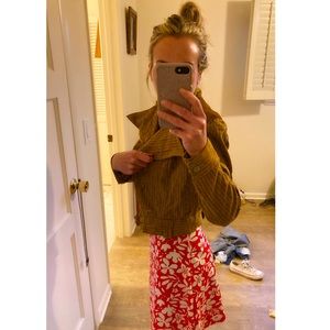 Vintage 60s/70s flower halter dress by Mickey